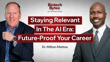 Staying Relevant In The AI Era: Future-Proof Your Career With Dr. Milton Mattox