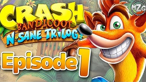 Crash Bandicoot episode 1 crashed out🙀🙀