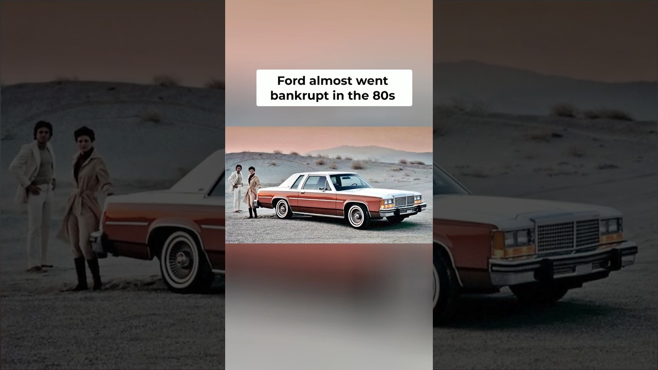 $3 BILLION loss - Ford's Near Death  How ONE Car Saved Them!