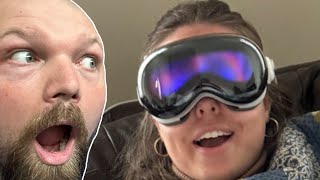 APPLE VISION PRO IS CHANGING OUR LIVES FOREVER!!! #applevisionpro #visionpro