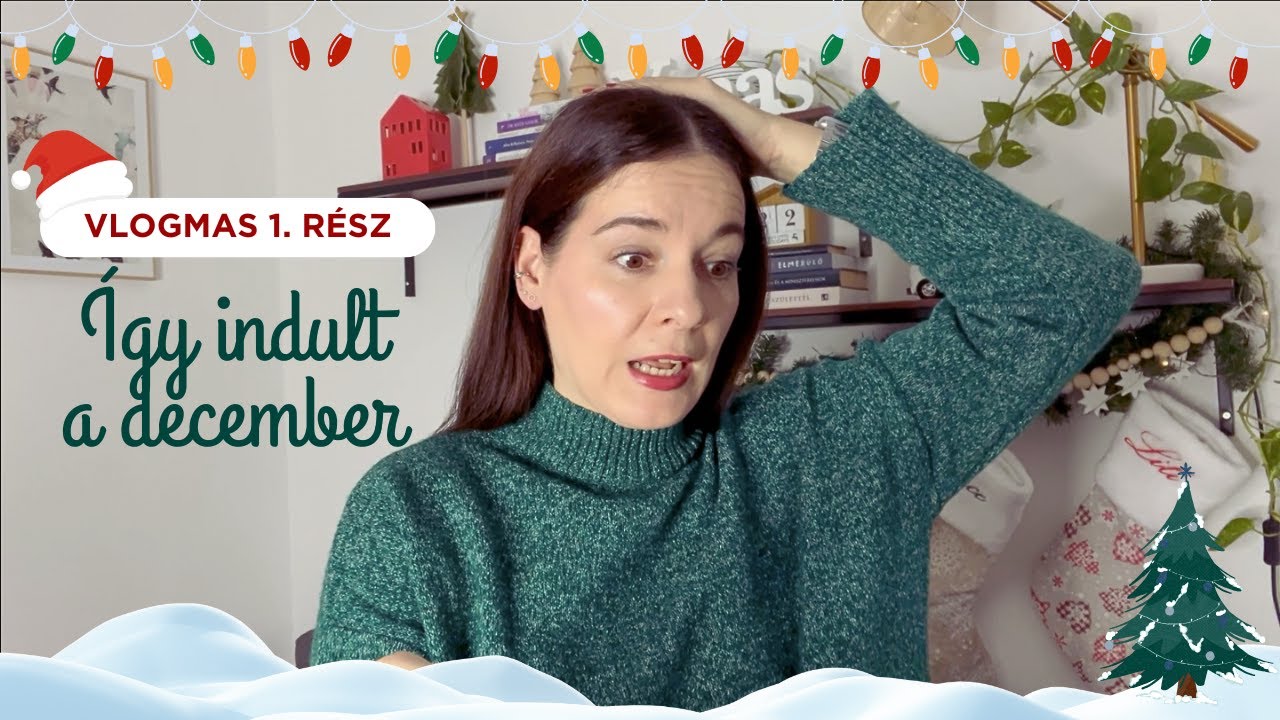 KÖLTÖZÉS 📦, ADVENTI NAPTÁRAK 🗓️ ÉS SZABADSÁG  - ⭐️vlogmas 1. rész⭐️