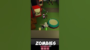 Hunty zombies | Grind your weapon to mastery 100 #huntyzombies #roblox