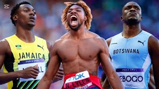 NOAH LYLES GOES WILD! 😱 USA 🇺🇸, JAMAICA 🇯🇲 & BOTSWANA 🇧🇼 COLLIDE IN AN EPIC SPRINT BATTLE!
