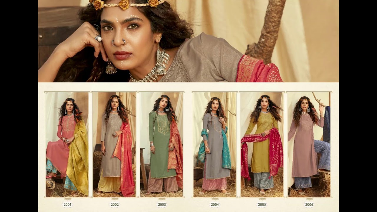 Morbagh Ankit Textile Plazzo Style Suits Silk Embroidery Work Casual Wear Manufacturer