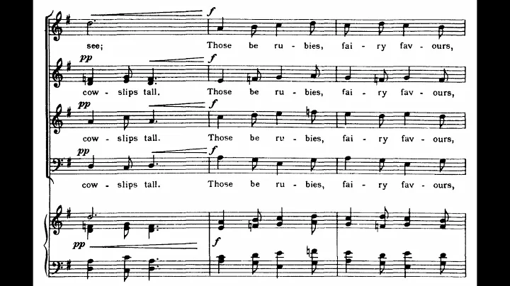 Ralph Vaughan Williams  - Over Hill, Over Dale (19...