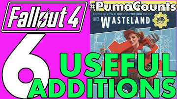 Fallout 4: Top 6 Settlement Constructable Items and Pieces from Wasteland Workshop #PumaCounts