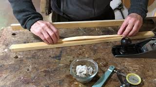 Making Purfling for the Redwood Violin
