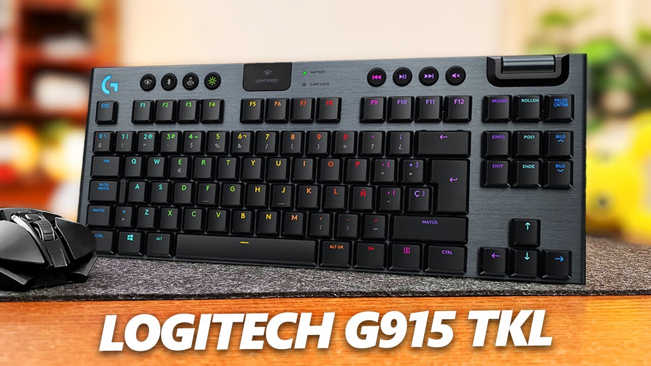 LOGITECH G915 TKL WIRELESS GAMING KEYBOARD REVIEW - MacSources