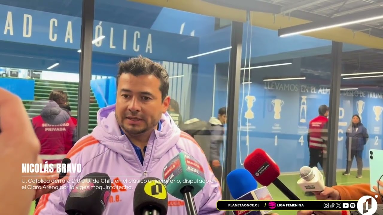 Declaraciones Nicolás Bravo UC 2-0 UCH F25 Liga Femenina 30-08-2026