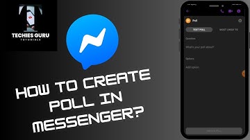How to Create Poll in Messenger? Make Messenger Poll Tutorial