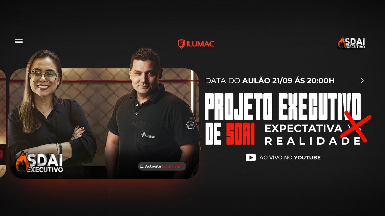 Aulão Projeto Executivo de Alarme de Incêndio (SDAI)