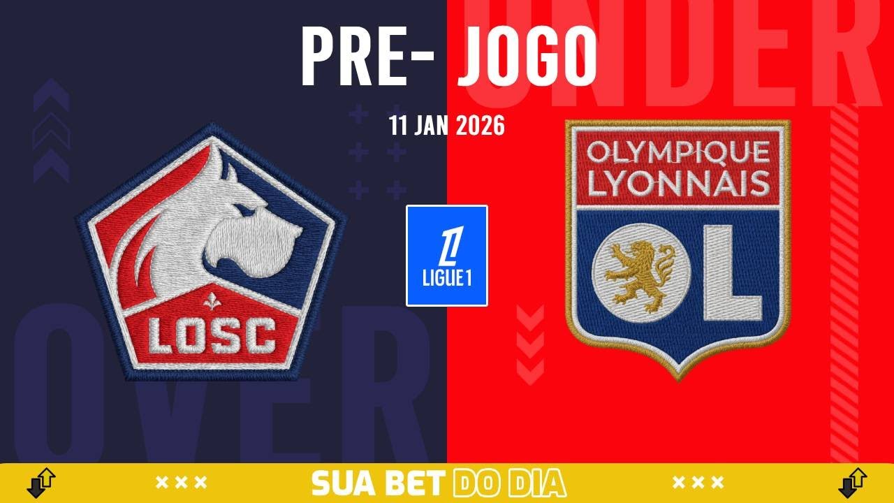 Lille x Lyon – Análise, Estatísticas e Pré-Jogo | Copa da França 11/01