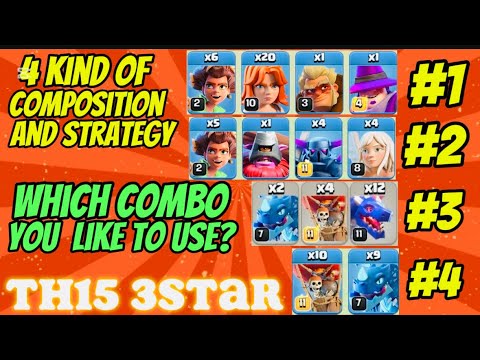 NEW UPDATE🔥TH15 BASE NO ONE CAN SURVIVE WITH THIS NEW OP COMBO | Watch and Learn | th15 Best Troops🔥
