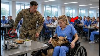 Can I Sit Here NAVY SEAL Asked a DISABLED NURSE — Then His K9 STOPPED the WHOLE ROOM