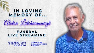 Celebrating the life of Alston Lutchmansingh.