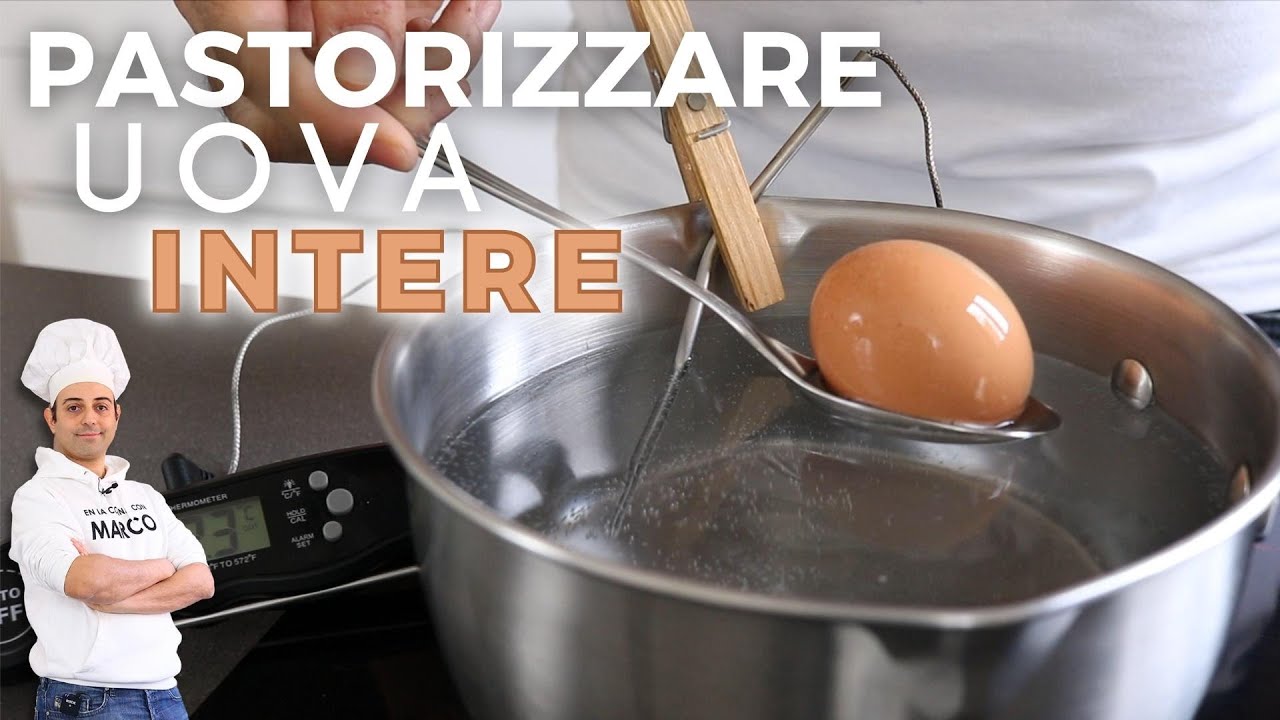 Pastorizzare le UOVA INTERE in modo facile e sicuro ✅