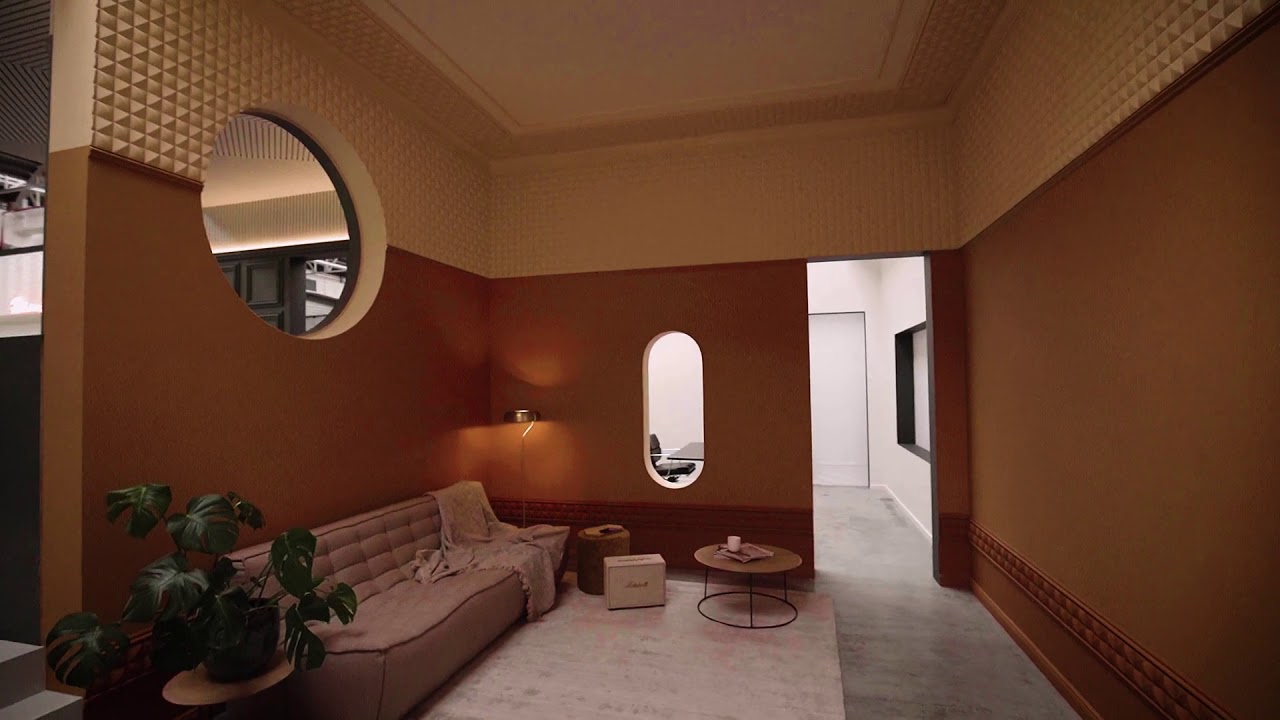 3D панели для стен Orac Decor в интерьере реального дома | House of Personality