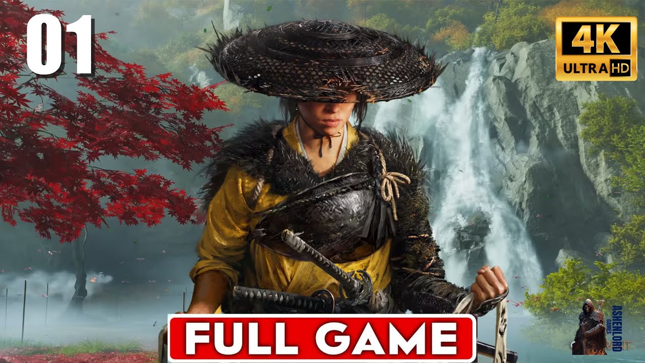 GHOST OF YOTEI Full Gameplay Walkthrough | HARD MODE | No Commentary Part 01 | FULL GAME | 4K 60FPS