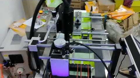 Printing and UV curing ink on plastic food packaging using our Yeacode system