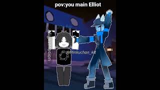 Famous Poor two time's leg💔#forsaken #roblox #Elliot#alightmotion#art Wealth