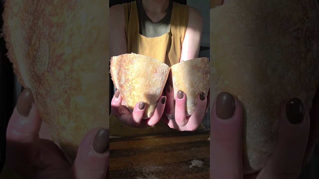 The nervousness I had cutting this first loaf!!!! It turned out delicious!! 