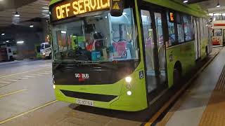 (SMRT) SG3076A On Off Service (After 972M) Departing Bukit Panjang Interchange Alighting
