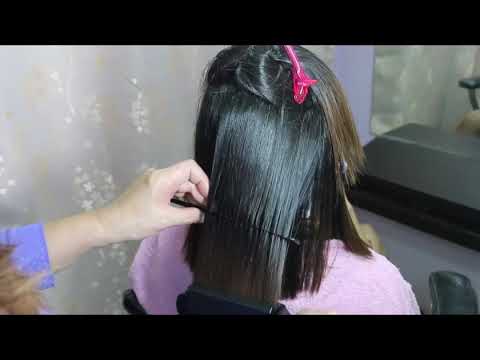 Hair straight Treatment 2, ยืดผมตรงผสมทรีทเม้น นุ่มสลวย