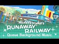 Mickey  minnies runaway railway  queue background music  at disneyland