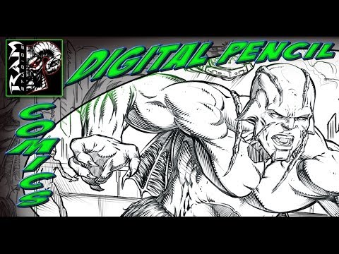how-to-draw-comics---action-scene---digital-comic-book-art-video-by-robert-a.-marzullo
