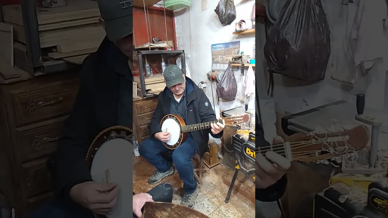 essaie banjo Sidali brahim en sapelé par smail Boulanger