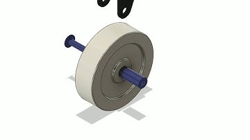 Swivel Caster Wheel ( Explode And Animation ) In Fusion 360