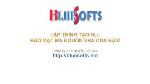 Lập trình tạo DLL để bảo mật mã nguồn VBA của bạn - Lập trình Delphi