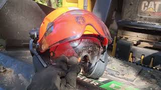 Ear and Eye protection for Forestry Mulcher operators