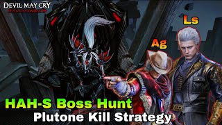 HAH-S Boss Hunt Plutone Kill | Ls/Ca/Ag😱 | Devil May Cry: Peak Of Combat