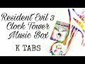 Resident Evil 3 | Clock tower Music box | Kalimba Tutorial | Beginner | K TABS