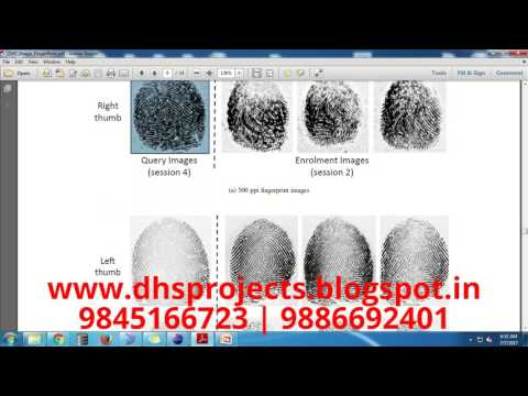 IEEE 2017: Fingerprint Recognition of Young Children