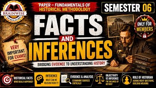 Facts and inferences Explained | Complete Topic Easy & Exam Oriented #brainwisedu