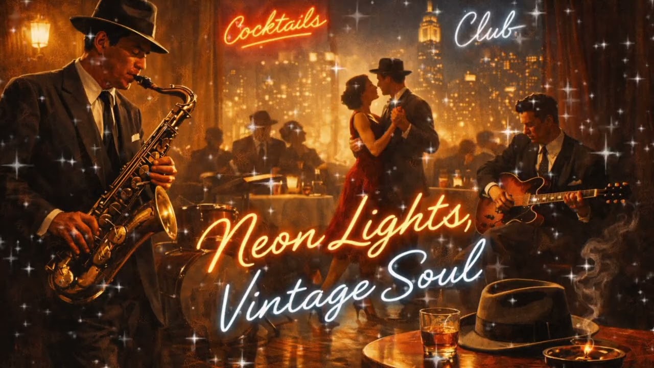 Neon Lights, Vintage Soul | Jazz Rock & Blues Jam