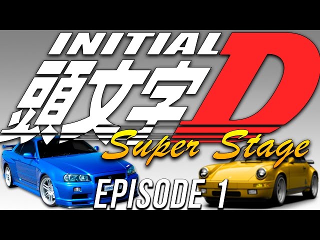 Initial D First Stage ACT 09 - Oito-Meia VS GTR [DUBLADO] 