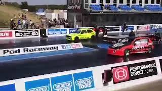 AMmotorsport Polo Drag 9,47s Novo Record Santa Pod Raceway 2018