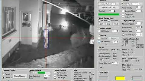 Sentry software - Tracking intruders during a break-in and entering