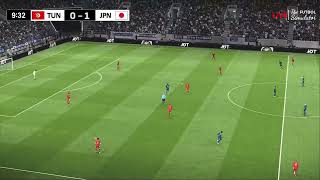 🔴 LIVE : Tunisia vs Japan | FIFA World Cup 2026 I Full Match Streaming | Video Game Simulation screenshot 3
