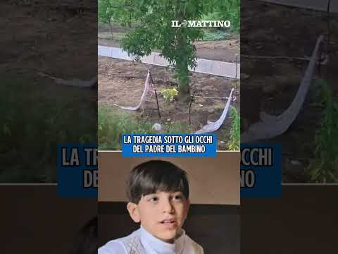 Video Cristian travolto da una Jeep mentre guida la minimoto, muore a 10 anni davanti al padre