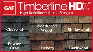 Roof Color Comparison Gaf Timberline Hdz Shingles