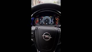 Opel Insignia OPC start-up and acceleration 0-100