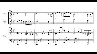 은혜 - 손경민 (2 플루트 & 피아노) by Pianist Jin