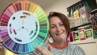 Stampin Up! OnStage Exclusive Gift  The Colour Wheel