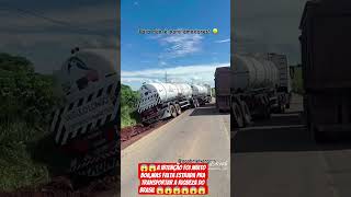 A intenção Foi muito boa,mas a estrada não ajuda. #caminhão #automobile #caminhoneiro