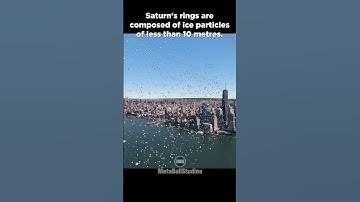 What are Saturn’s ring made of? 🪐🤯🔭