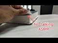 ASMR casero| Super relajante| NO TALKING | Hojeando libro 📖